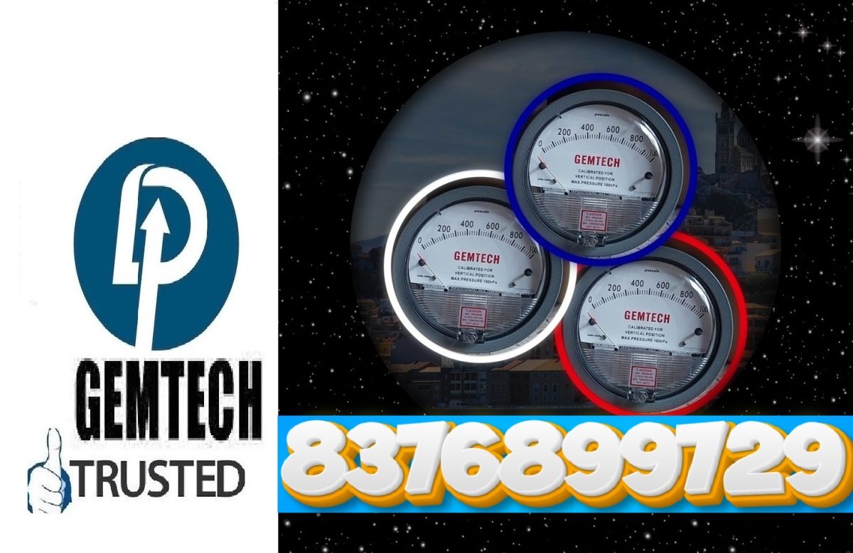 Gemtech Differential Pressure Gauges wholesalers Supplier FOR Jaipur Rajasthan