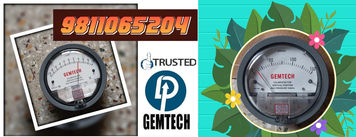 Series G2000 GEMTECH Differential Pressure Gauges wholesale Dealers in Noida