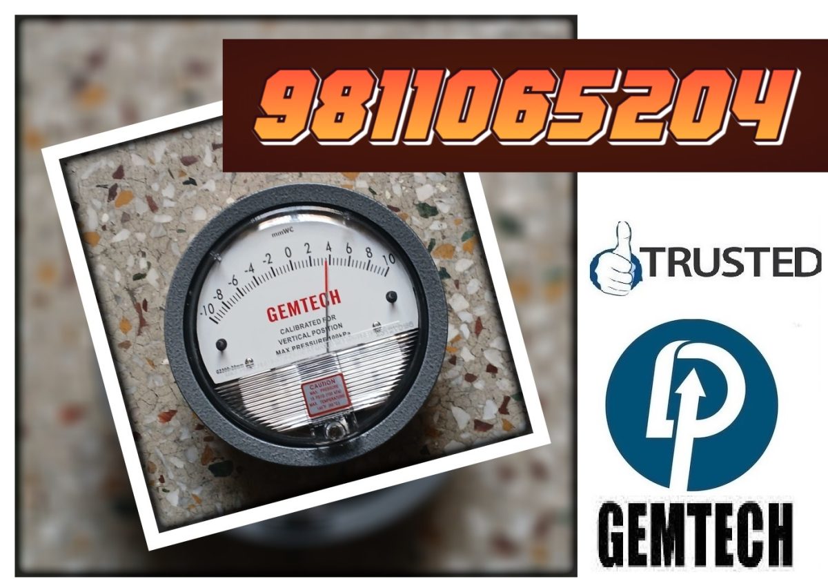 Series G2000 GEMTECH Differential Pressure Gauges by Pawar Industrial Area Chikhali Pune