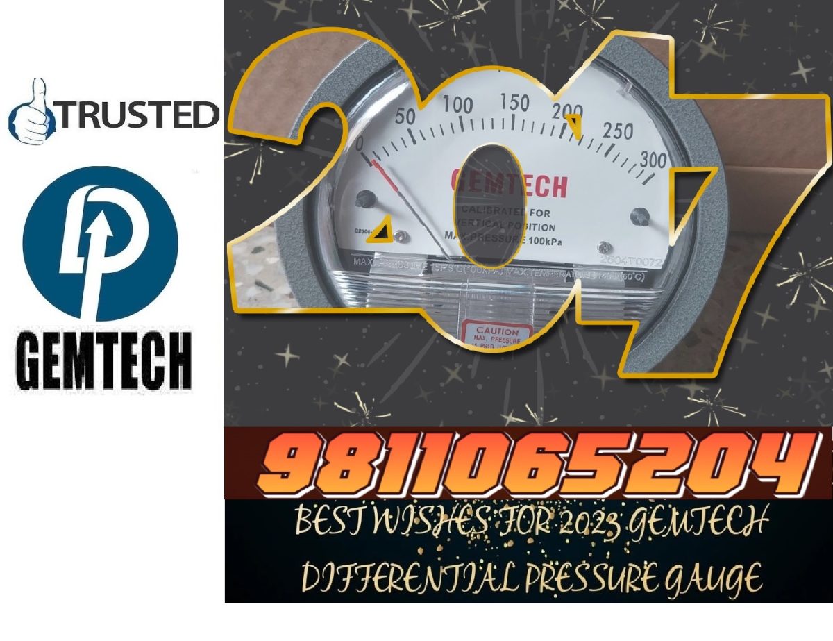 Popular Cities GEMTECH Differential Pressure Gauge Wholesalers Chennai